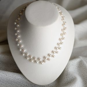 真珠がつななるネックレス　今回の目玉商品の一つ